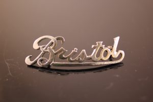 Bristol scroll uniform badge.